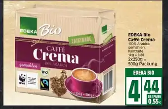 Edeka Edeka Bio Caffè Crema 500g Angebot