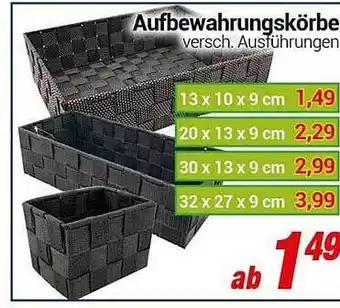 CENTERSHOP Aufbewahrungskörbe Angebot