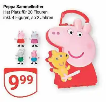 Globus Peppa sammelkoffer Angebot