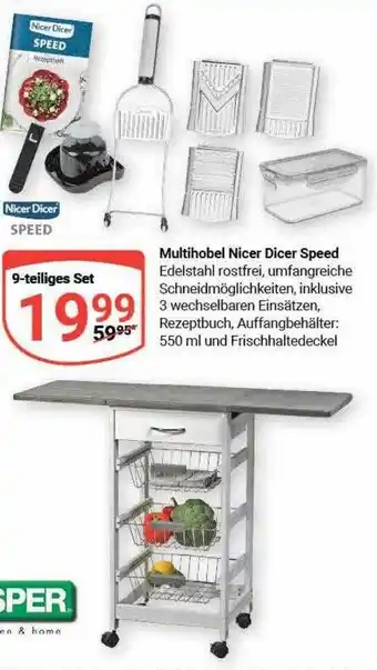 Globus Kesper multihobel nicer dicer speed Angebot