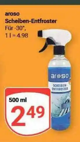 Globus Aroso scheiben-entfroster Angebot