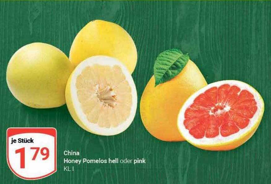 Honey pomelos hell oder pink Angebot bei Globus