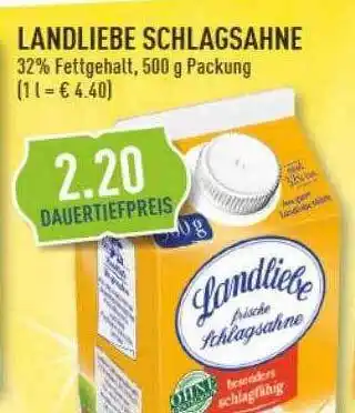 Marktkauf Landliebe schlagsahne Angebot