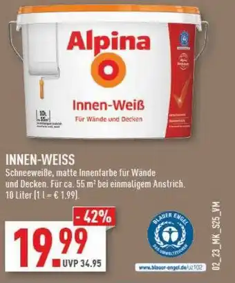 Marktkauf Alpina innen-weiss Angebot