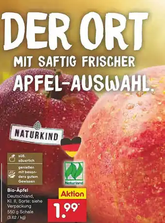 Netto Marken-Discount Naturkind bio-äpfel Angebot