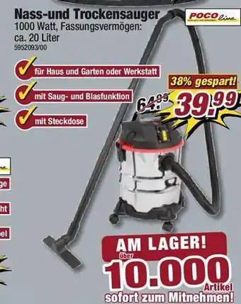 Poco Nass-und trockensauger poco line Angebot