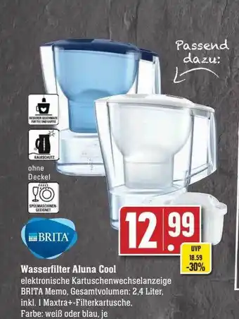 Scheck-in-Center Brita wasserfilter aluna cool Angebot