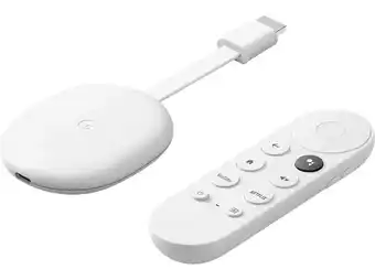 MediaMarkt Google chromecast mit google tv (hd) streaming player, schnee Angebot