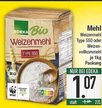 E-Center Mehl weizenmehl Angebot