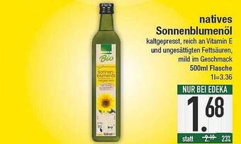 E-Center Natives sonnenblumenöl Angebot