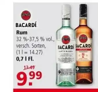 Multi Markt Bacardi rum Angebot