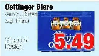 Edeka Scherer Oettinger biere Angebot