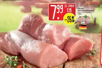 WEZ Frische Schweinefiletköpfe 1000g Angebot