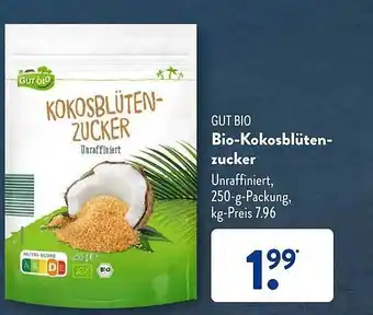 Aldi Süd Gut bio bio-kokosblüten-zucker Angebot