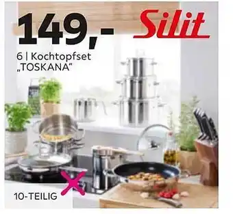Mömax Kochtopfset „toskana” silit Angebot