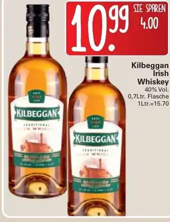 WEZ Kilbeggan Irish Whiskey  0,7L Angebot