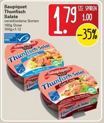 WEZ Saupiquet Thunfisch Salate 160g Angebot