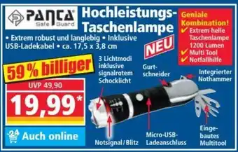 Norma Panca Hochleistungs Taschenlampe Angebot