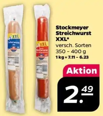 NETTO Stockmeyer Streichwurst XXL 350-400 g Angebot