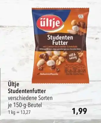 CITTI Markt Ultje Studentfutter 150g Angebot