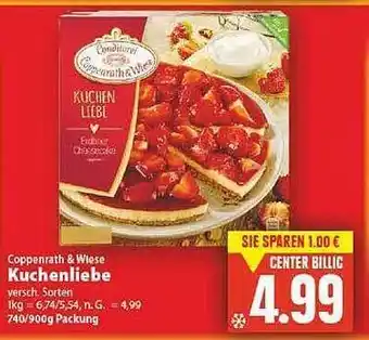 E-Center Coppenrath & wiese kuchenliebe Angebot