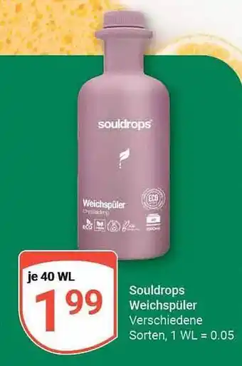 Globus Souldrops weichspüler Angebot