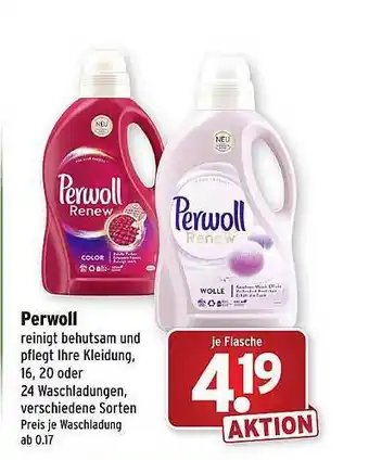 Wasgau Perwoll Angebot