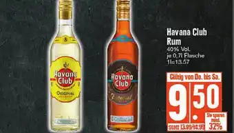 Edeka Scherer Havana club rum Angebot