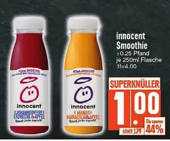 Edeka Scherer Innocent smoothie Angebot