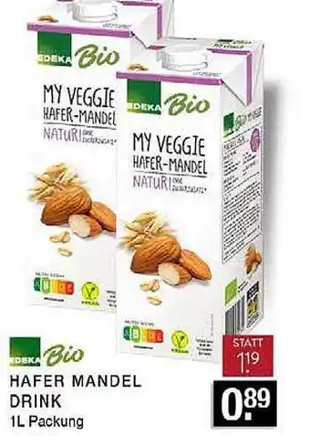 Edeka Zurheide Edeka bio hafer mandel drink Angebot