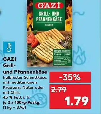 Kaufland Gazi grill- und pfannenkäse Angebot