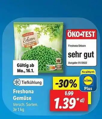 Lidl Freshona gemüse Angebot