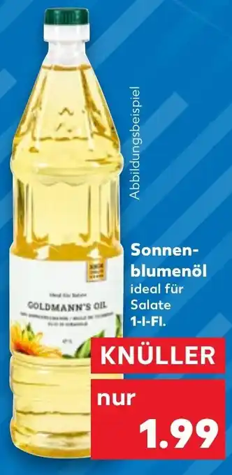 Kaufland Sonnenblumenöl 1 L-Fl. Angebot