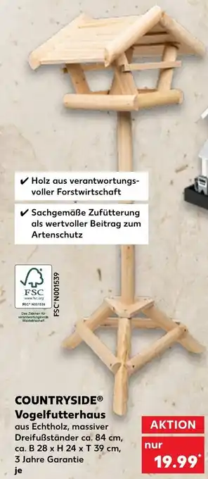 Kaufland Countryside Vogelfutterhaus Angebot