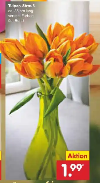 Netto Marken-Discount Tulpen-Straub 9er Bund, 35 cm Angebot