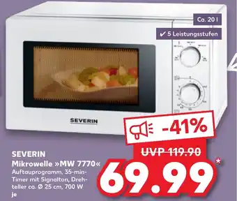 Kaufland Severin Mikrowelle MW 7770 Angebot