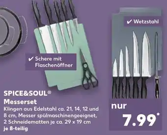 Kaufland Spice & Soul Messerset 8-teilig Angebot