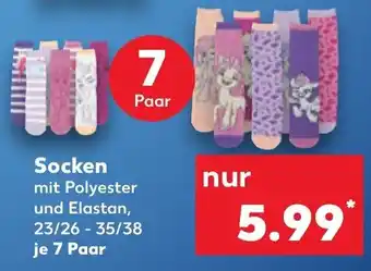 Kaufland My Little Pony Socken 7 Paar Angebot