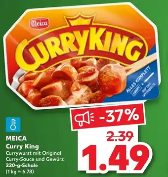 Kaufland Meica Curry King 220 g Schale Angebot