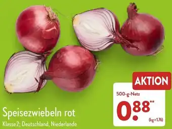 Aldi Nord Speisezwiebeln rot 500 g Netz Angebot