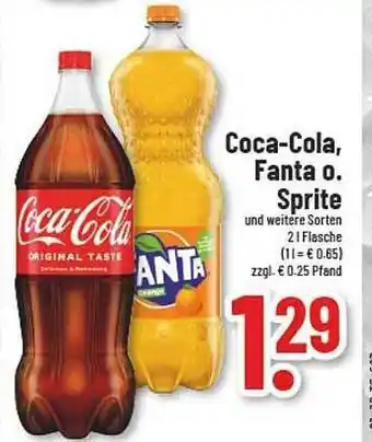 trinkgut Coca-cola, fanta oder sprite Angebot