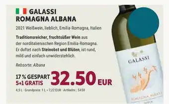 Vino Weinmarkt Galassi romagna albana Angebot