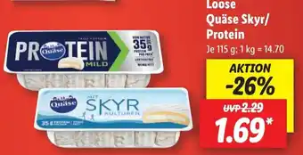 Lidl Loose Quäse Skyr/Protein 115 g Angebot