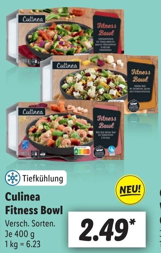 Culinea Fitness Bowl 400 g Angebot bei Lidl