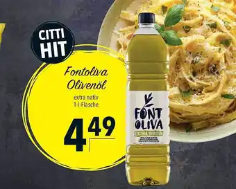 CITTI Markt Fontoliva olivenöl Angebot