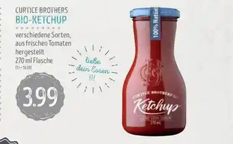 Edeka Struve Curtice brothers bio-ketchup Angebot