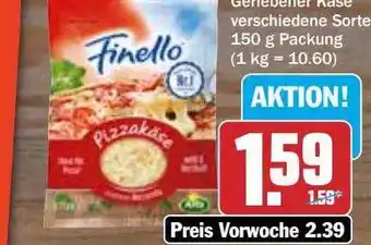 Hit Finello pizzakäse Angebot