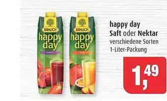 Markant Markt Happy day saft oder nektar Angebot