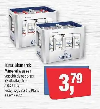 Markant Markt Fürst bismarck mineralwasser Angebot