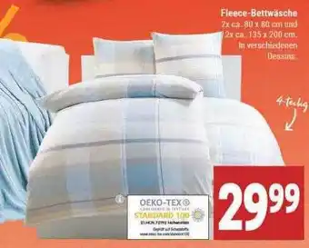 Marktkauf Fleece-bettwäsche Angebot